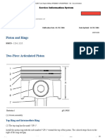 Piston and Rings 3126B