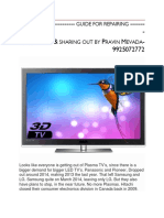 Plasma TV - Guide For Repairing PDF