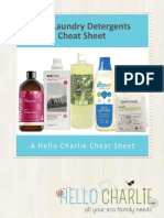 Best Laundry Detergent Cheat Sheet