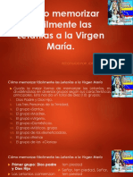 Cómo Memorizar Fácilmente Las Letanías A La Virgen