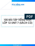 (ThichTiengAnh.com) 106 Bài Tập Tiếng Anh Lớp 12 Unit 7 Economic Reforms Có Đáp Án Chi Tiết