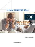 Infografia. Terapia Centrada en El Cliente. Iraima v. Martínez M