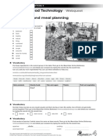 CLIL NI 4 Unit 1 Food Technology