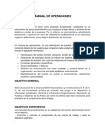 1 - Manual de Operaciones