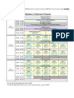 Preliminary Program - MEPCON 2019