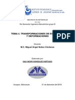 Transformaciones de Esfuerzos y Deformaciones