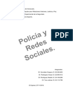 Ensayo Policia y Redes Sociales