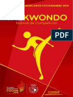 Manual de Competencia Taekwondo Olimpico