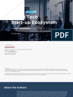 Indian Tech Start Up Ecosystem 2019 Report PDF