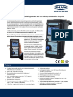 SHAW SDHmini-Ex Specification Sheet