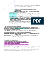 Glacial Landforms