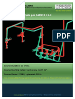 Pipe Stress Analysis Per ASME B 31.3