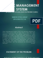 Clinic Management System