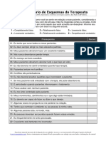 Questionário de Esquemas Do Terapeuta