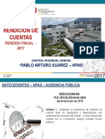 Presentación Informe Rendición de Cuentas Hpas 2017 Final