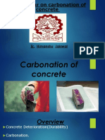 Carbonation of Concrete PDF