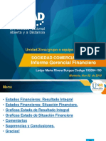 Presentación - Informe Gerencial Financiero