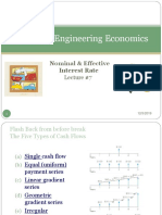 Nominal & Effective Interest Rates