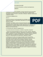 DECRETO NUMERO 2200 de 2005 28 JUN 2005 Dispensacion y Distribucion