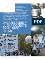 Organización y Lucha Docente en El Nivel Inicial