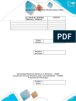 Examen Final-Informe Psicológico