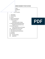 Business Feasibility Study Outline Updated PDF