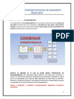 Combinar Correspondencia en Word