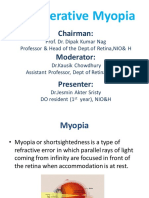 Degenerative Myopia