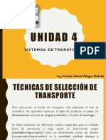 Unidad Iv Sistemas de Transporte PDF