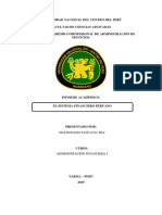 Informe Sistema Financiero