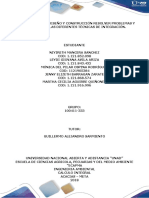 Unidad Fase 4 - Unidad 2 Fase 4 Diseño y Construcción Resolver Problemas y Ejercicios de Las Diferentes Técnicas de Integración