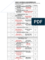 Fight Card Nov2010