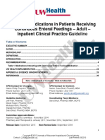 Medication Dosing For Continuous Enteral Feedings Adult Inpatient 15.09.18 New Links