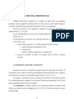 Precizia Dimensională: 1.1 Dimensiuni, Abateri, Toleranţe