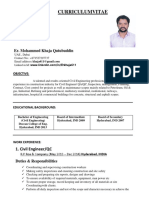 Mohd Khaja CV-2019