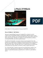 The Physics of Billiards