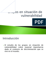 Grupos en Situacion de Vulnerabilidad PDF