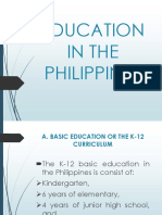 Education in The Philippines