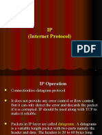 IP (Internet Protocol)