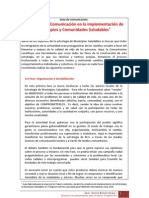 Guía de Comunicación para Municipios Saludables