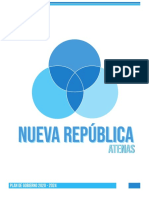 Plan de Gobierno Nueva República Atenas