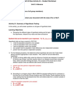 STAT100 Fall19 Activity 21 Worksheet