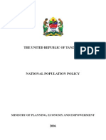 National Population Policy 2006