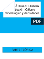 Matematica 01. Calculos Mineralogicos