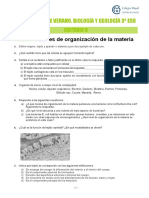 ACTIVIDADES DE VERANO. BIOLOGÍA Y GEOLOGÍA 3º ESO - PDF Descargar Libre