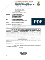 Informe Requerimiento de Bienes Pi