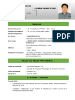 Curriculum Vitae Pablo Yucra