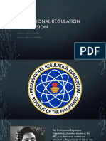 Professional Regulation Commission