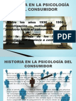 Historia en La Psicología Del Consumidor