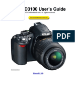 Nikon D3100 User's Guide